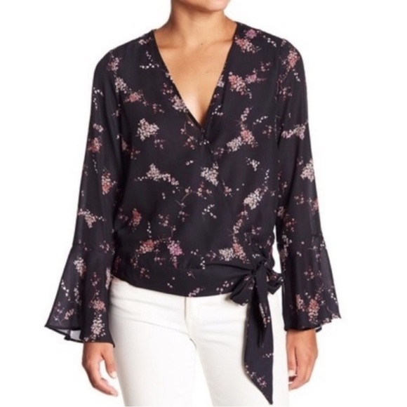 PARKER Plum Blossom Blouse Size Large - Picture 1 of 9